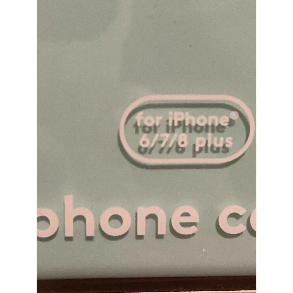 Heyday NEW in Box phone case for iPhone 6/7/8 plus, mint green, silicone case